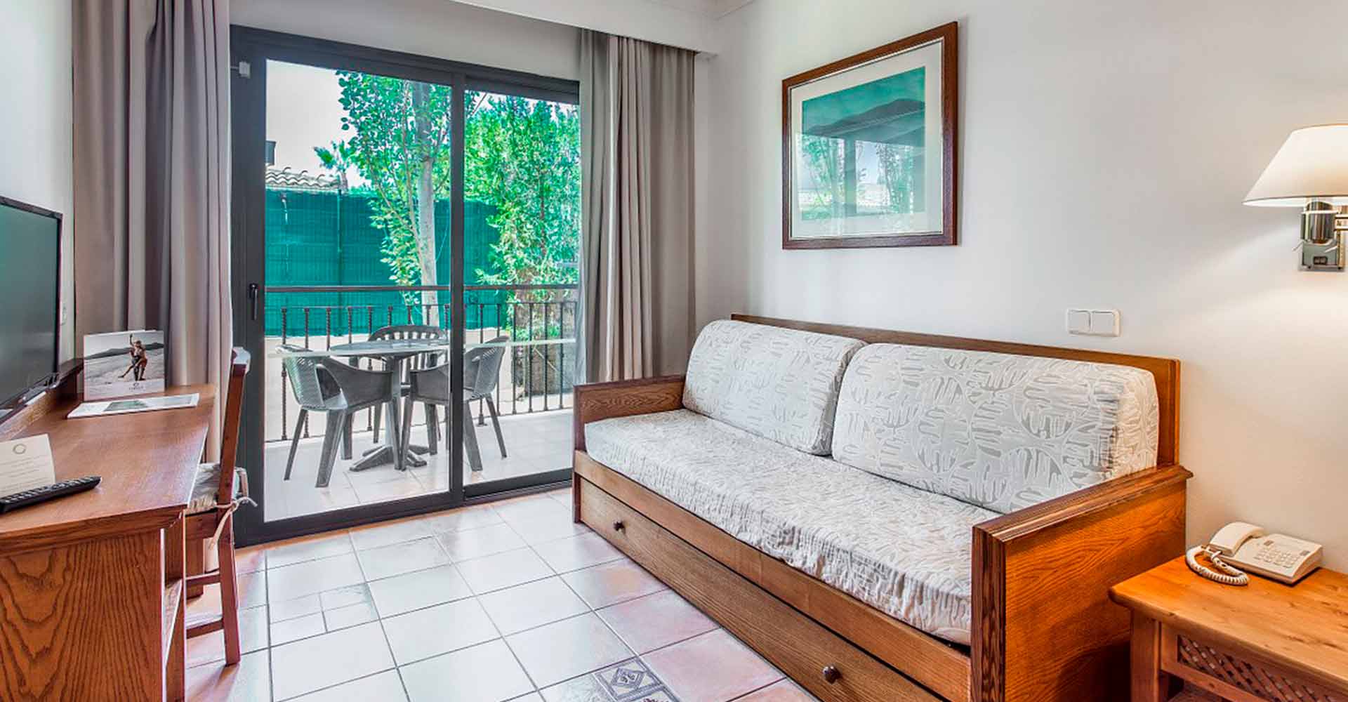 Wohnzimmer Wohnung vell mari hotel & resort Standardwohnung vell mari hotel & resort